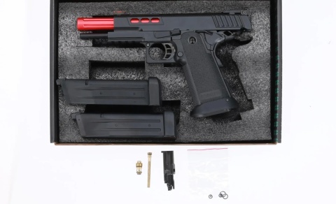 Pistolet ASG Specna Arms SA‑VGP12 VAPOR™ Czarno-Czerwony