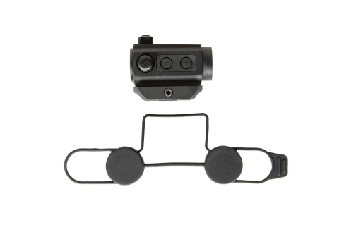 Replika celownika kolimatorowego Solar Power Red Dot (niski montaż) - czarna