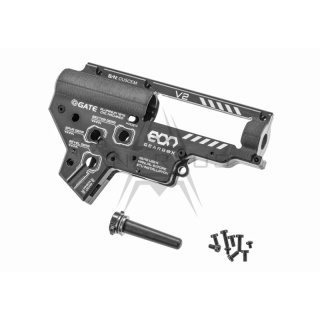 Skrzynia biegów GATE CNC aluminiowa EON V2 (8 mm) - szara