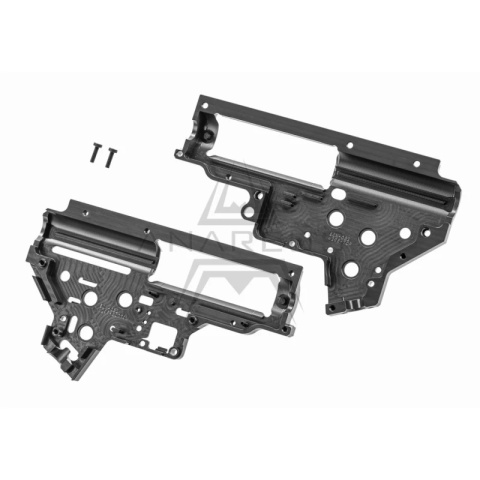 Skrzynia biegów GATE CNC aluminiowa EON V2 (8 mm) - szara