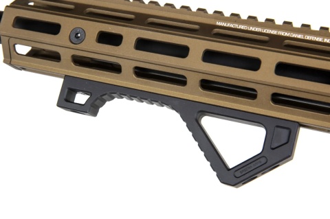Karabinek ASG Specna Arms Daniel Defense® RIS III 10,5'' SA-P27 PRIME™ Aster II ETU z silnikiem bezszczotkowym Chaos Bronze