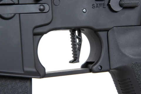 Karabinek ASG Specna Arms Daniel Defense® RIS III 12.5'' SA-P28 Prime™ Aster II ETU z silnikiem bezszczotkowym Czarny