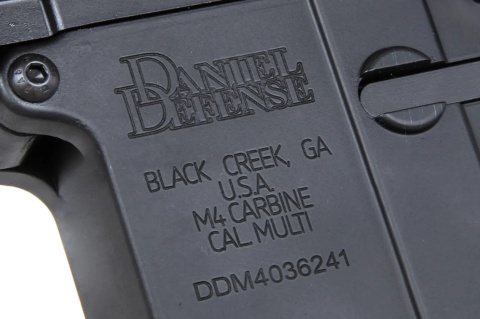 Karabinek ASG Specna Arms Daniel Defense® RIS III 12.5'' SA-P28 Prime™ Aster II ETU z silnikiem bezszczotkowym Czarny