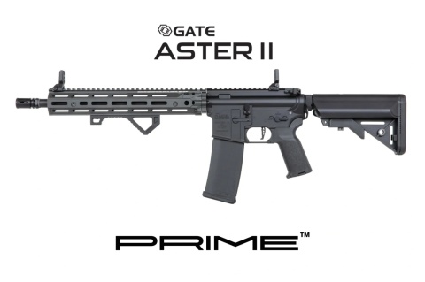 Karabinek ASG Specna Arms Daniel Defense® RIS III 12.5'' SA-P28 Prime™ Aster II ETU z silnikiem bezszczotkowym Szary