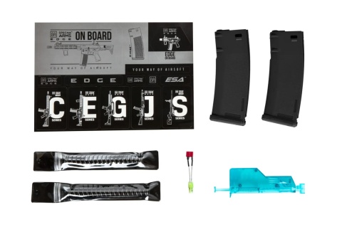 Karabinek ASG Specna Arms Daniel Defense® RIS III 12.5'' SA-P28 Prime™ Aster II ETU z silnikiem bezszczotkowym Szary