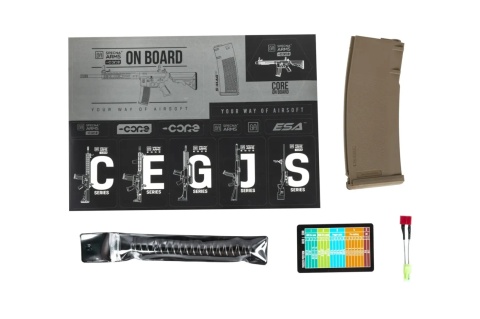 Karabinek ASG Specna Arms SA-C22 CORE™ HAL ETU™ Single Fire Only Chaos Bronze