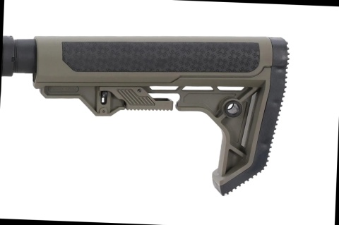 Karabinek ASG Specna Arms SA-F03 FLEX™ Light Ops Stock HAL ETU Gen.2 Oliwkowy