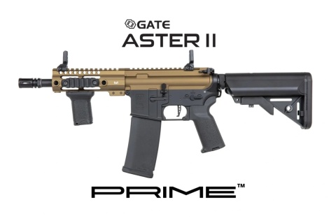 Karabinek ASG Specna Arms SA-P21 Prime™ Aster II ETU z silnikiem bezszczotkowym Chaos Bronze