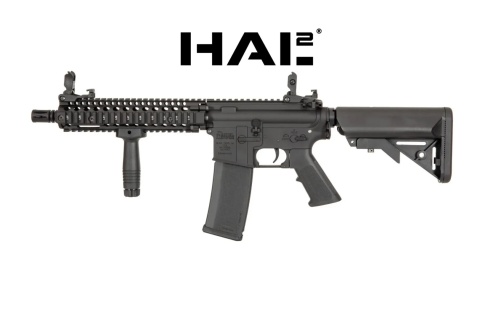 Replika karabinka Specna Arms Daniel Defense® MK18 SA-E19 EDGE™ HAL² ™ Czarna