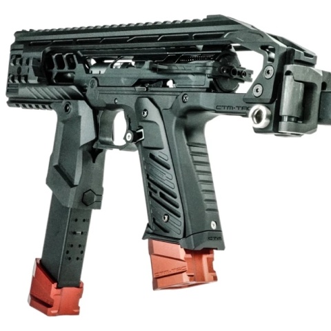 Zestaw modułowy CTM CNC z aluminium, górny, do konwersji RIS dla AAP-01 – czarny