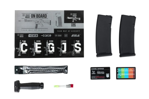 Karabinek ASG Specna Arms Daniel Defense® MK18 SA-C19 CORE™ HAL ETU™ Gen.2 Czarny