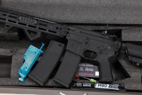 Karabinek ASG Specna Arms Daniel Defense® RIS III 12.5'' SA-E28 EDGE™ HAL 2™ ETU Gen. 2 Czarny