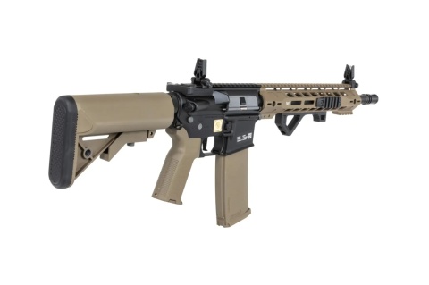 Karabinek ASG Specna Arms RRA SA-P14 PRIME™ Aster II ETU z silnikiem bezszczotkowym Half-Tan