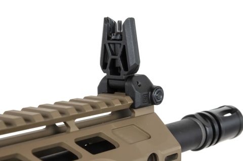 Karabinek ASG Specna Arms RRA SA-P14 PRIME™ Aster II ETU z silnikiem bezszczotkowym Half-Tan