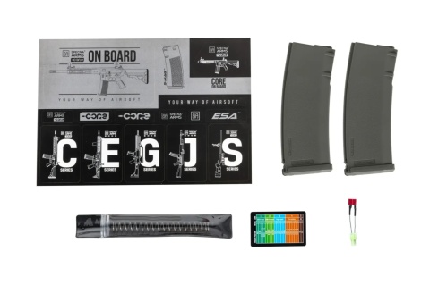 Karabinek ASG Specna Arms SA-C20-L CORE™ Light Ops Stock HAL ETU™ Gen.2 Oliwkowy