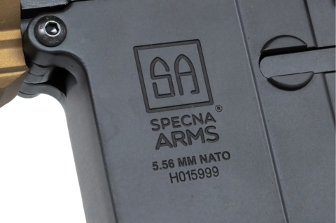 Karabinek ASG Specna Arms SA-PH21 PRIME™ Aster II ETU z silnikiem bezszczotkowym Chaos Bronze