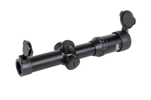 Luneta Specna Arms CORE™ Rifle Scope 1-4X24RG Czarna