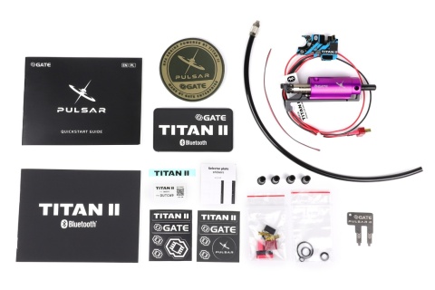 PULSAR D2 silnik HPA - zestaw z TITAN II Bluetooth®