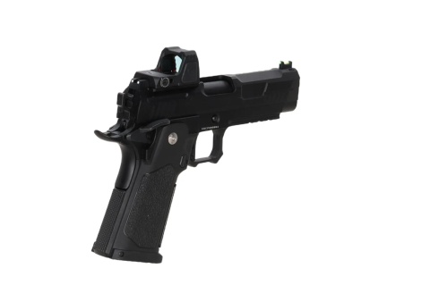 Pistolet ASG Arcturus Vanguard 4.3" Hi-Capa GBB Optics Ready z kolimatorem ARS-1 Czarny