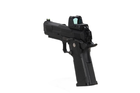 Pistolet ASG Arcturus Vanguard 4.3" Hi-Capa GBB Optics Ready z kolimatorem ARS-1 Czarny