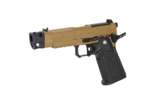 Pistolet ASG Arcturus Vanguard 4.3" Hi-Capa GBB Optics Ready z kompensatorem Half-Tan