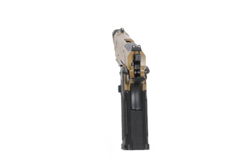Pistolet ASG Arcturus Vanguard 4.3" Hi-Capa GBB Optics Ready z kompensatorem Half-Tan