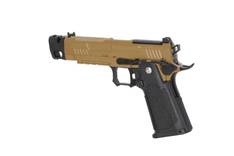 Pistolet ASG Arcturus Vanguard 4.3" Hi-Capa GBB Optics Ready z kompensatorem Half-Tan