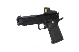 Pistolet ASG Arcturus Vanguard 5" Hi-Capa GBB Optics Ready z kolimatorem ARS-1 Czarny