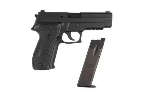 Pistolet gazowy TM GBB Sig Sauer P226 Rail - Czarny