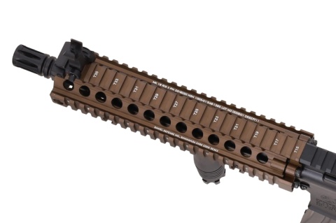 Colt x Daniel Defense MK18 SA-E19 EDGE Gen.2 Karabin szturmowy AEG 10.5" - Chaos Bronze