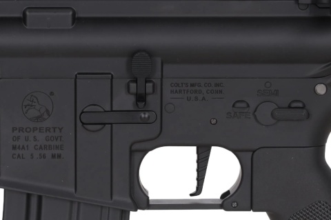 Colt x Daniel Defense MK18 SA-E19 EDGE Gen.2 Karabin szturmowy AEG 10.5" - Czarny