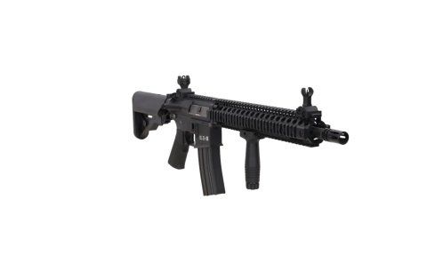 Colt x Daniel Defense MK18 SA-P26 PRIME BLDC Karabin szturmowy AEG 14.5" - Czarny