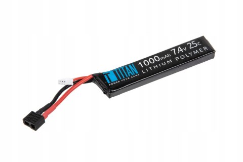 Akumulator Li-Po Titan 1000mAh 7.4V 25C Deans Stick
