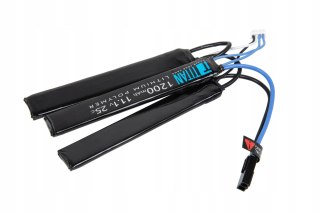 Akumulator Li-Po Titan 1200mAh 11.1V 25C Tamiya 3 modułowy2