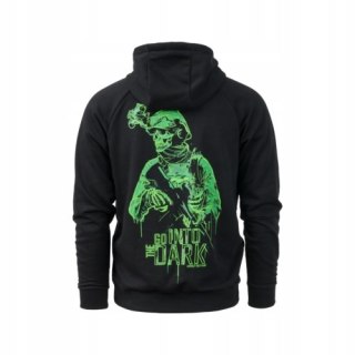 Bluza z kapturem sportowa męska Direct Action Into The Dark Black