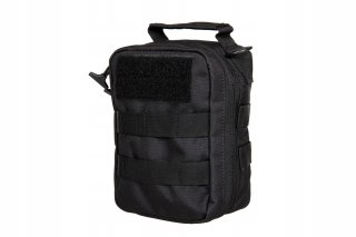 Ładownica molle S18 na ochronniki słuchu - Czarne