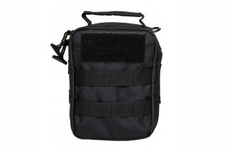 Ładownica molle S18 na ochronniki słuchu - Czarne