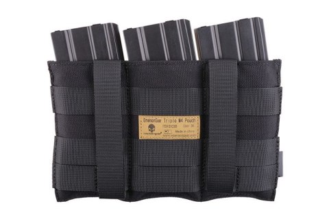 Potrójna ładownica Emerson Speed M4/M16 czarna Potrójna ładownica Emerson Speed M4/M16 czarna
