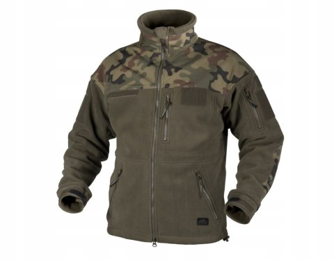 Bluza Polar Helikon-Tex INFANTRY - Fleece - Olive Green/PL Woodland