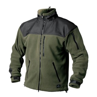 Bluza Helikon-Tex CLASSIC ARMY - Fleece - Olive Green/Czarny