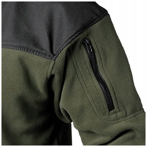 Bluza Helikon-Tex CLASSIC ARMY - Fleece - Olive Green/Czarny