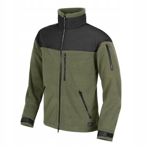 Bluza Helikon-Tex CLASSIC ARMY - Fleece - Olive Green/Czarny