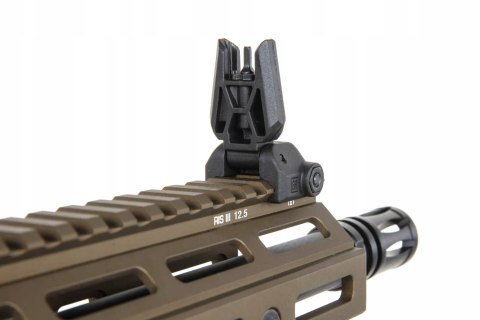 Karabinek ASG Specna Arms Daniel Defense® RIS III 12.5'' SA-P28 Prime™ Aster II ETU z silnikiem bezszczotkowym Chaos Bronze