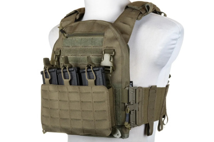 Kamizelka Taktyczna typu Plate Carrier Specna Arms Tactical QR II Oliwkowy SATAC