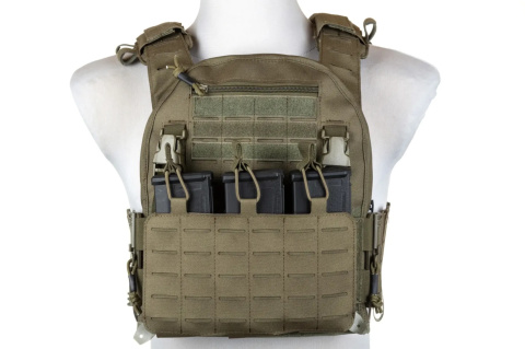 Kamizelka Taktyczna typu Plate Carrier Specna Arms Tactical QR II Oliwkowy SATAC