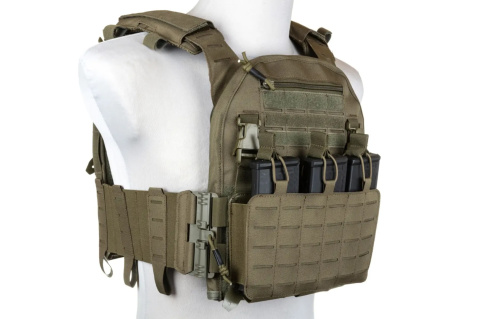 Kamizelka Taktyczna typu Plate Carrier Specna Arms Tactical QR II Oliwkowy SATAC