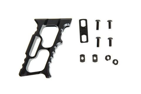 Aluminiowy kątowy chwyt przedni M-LOK/KEYMOD - czarny Aluminiowy kątowy chwyt przedni M-LOK/KEYMOD - czarny