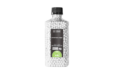 Kulki precyzyjne Specna Arms PRIME™ BIO 0.25g - 2500 szt. Kulki precyzyjne Specna Arms PRIME™ BIO 0.25g - 2500 szt.