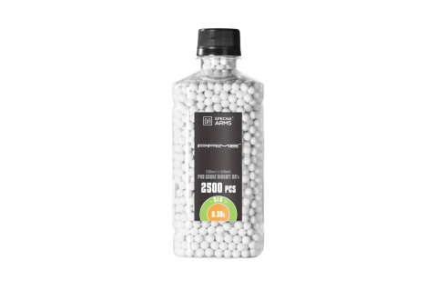 Kulki precyzyjne Specna Arms PRIME™ BIO 0.30g - 2500 szt. Kulki precyzyjne Specna Arms PRIME™ BIO 0.30g - 2500 szt.