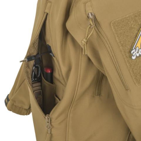 Kurtka GUNFIGHTER - Shark Skin Windblocker - Czarna